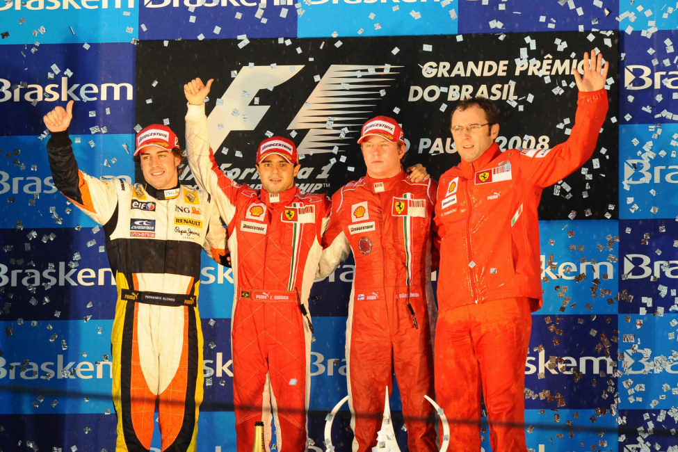 Resultado de imagen de f1 brasil 2008