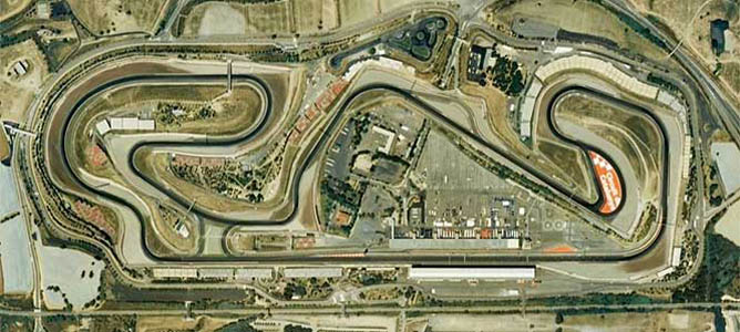 El trazado de Montmeló, sede del GP de España