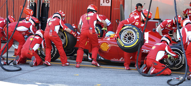 Pit-Stop de Ferrari