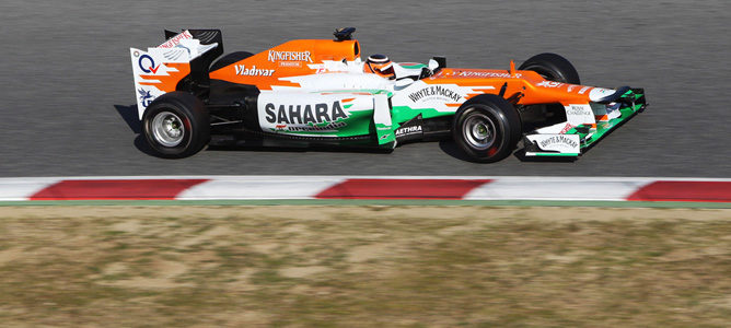 El Force India en pretemporada