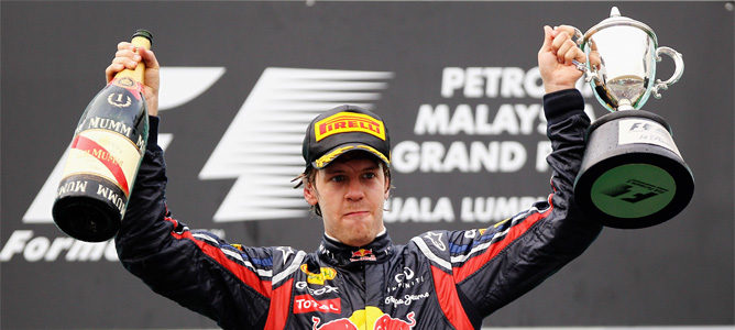 Sebastian Vettel gana el GP de Malasia 2011 F1