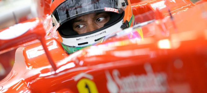 Karthikeyan en Ferrari