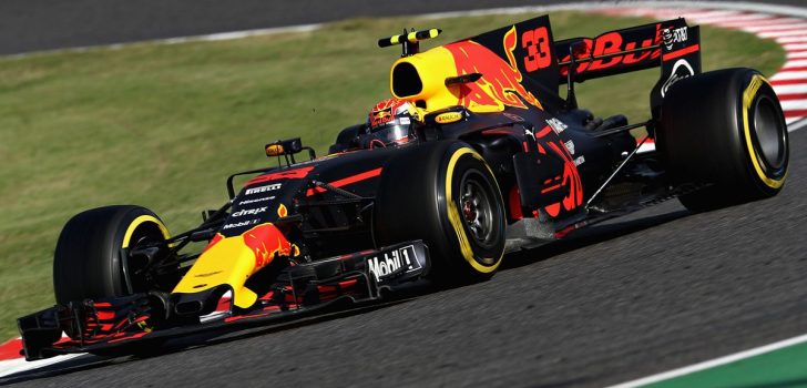Max Verstappen en GP Japón