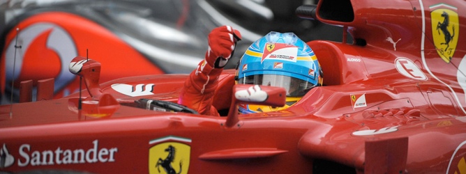 Fernando Alonso en Malasia