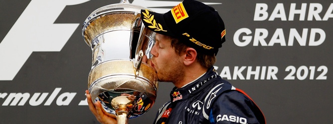 Sebastian Vettel gana en Baréin 2012