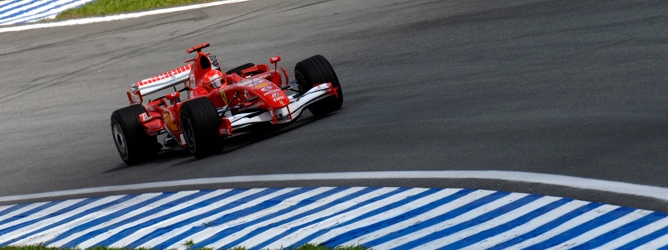 Schumacher en el GP de Brasil 2006