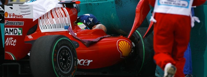 accidente Massa 2009