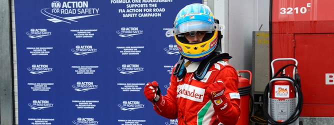Fernando Alonso gana en Alemania 2012