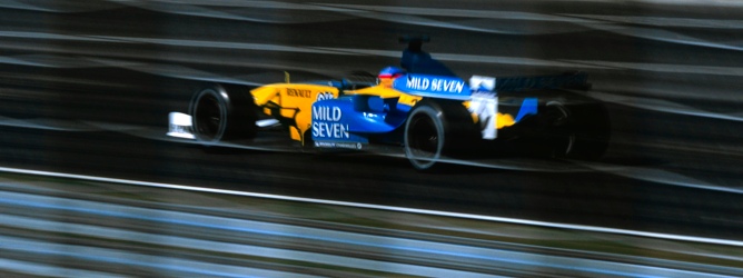 Alonso en Hungría 2003