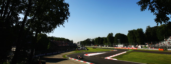 Primera curva de Monza