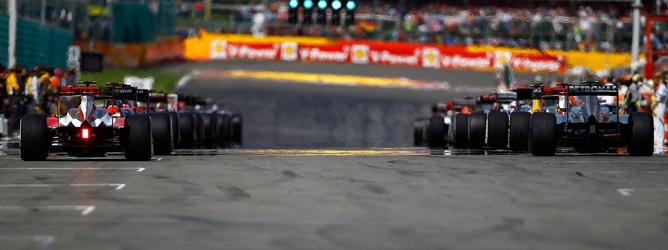 parrilla de salida F1