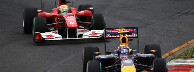Mark Webber y Felipe Massa