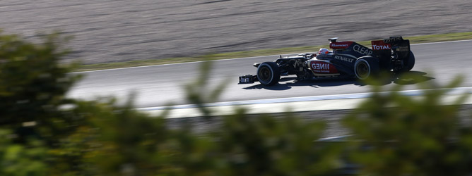 Romain Grosjean y el E21