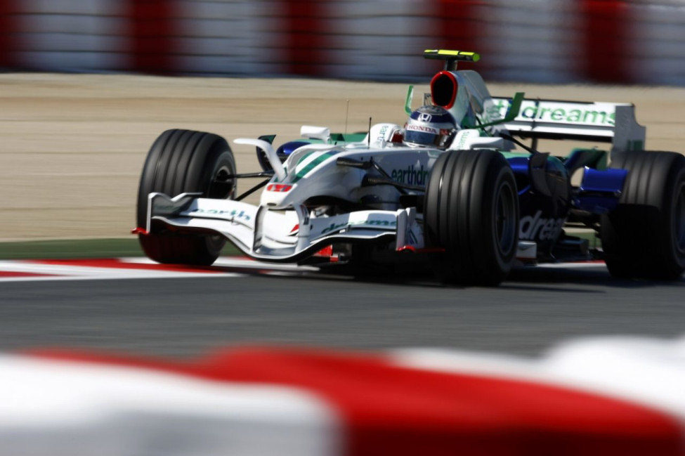 Barrichello en pista