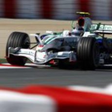 Barrichello en pista