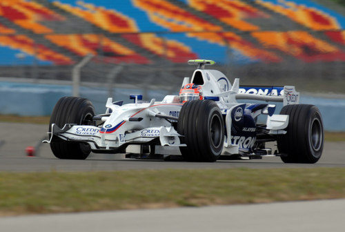 Robert Kubica en pista