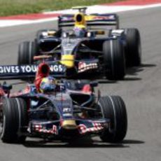 Sebastien Bourdais y Mark Webber