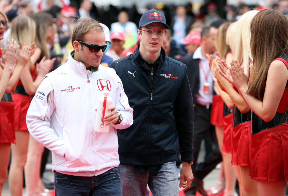 Barrichello y Bourdais