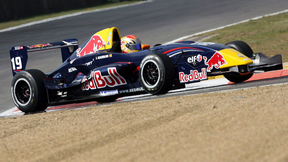 Alguersuari en Bélgica en 2007