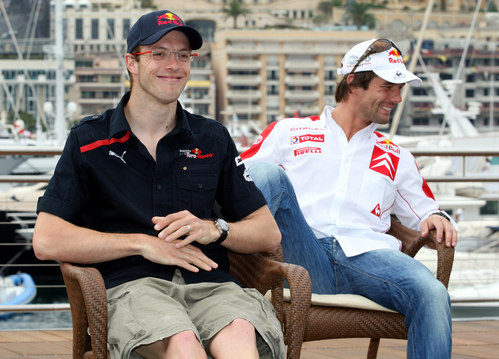 Sebastien Bourdais y Sebastian Loeb