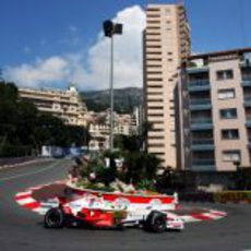 Fisichella en Montecarlo