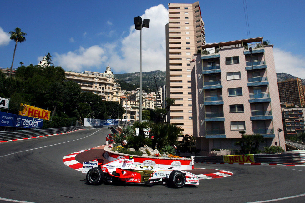 Fisichella en Montecarlo