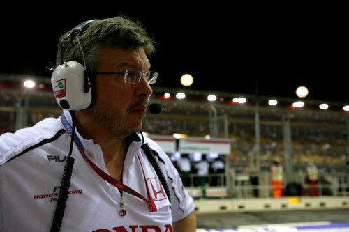 Brawn en el GP de Singapur