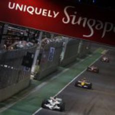 Barrichello en Singapur