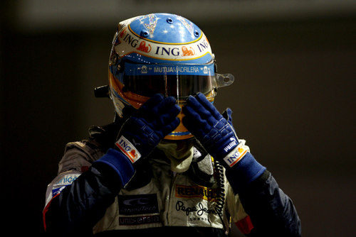 Alonso no se cree su resultado