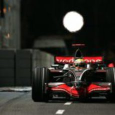 Hamilton en el GP de Singapur