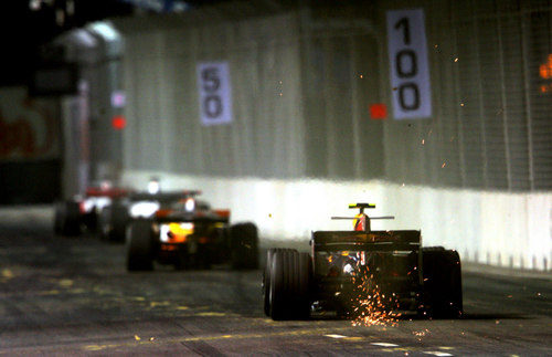 Webber en Singapur