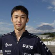 Nakajima en su casa