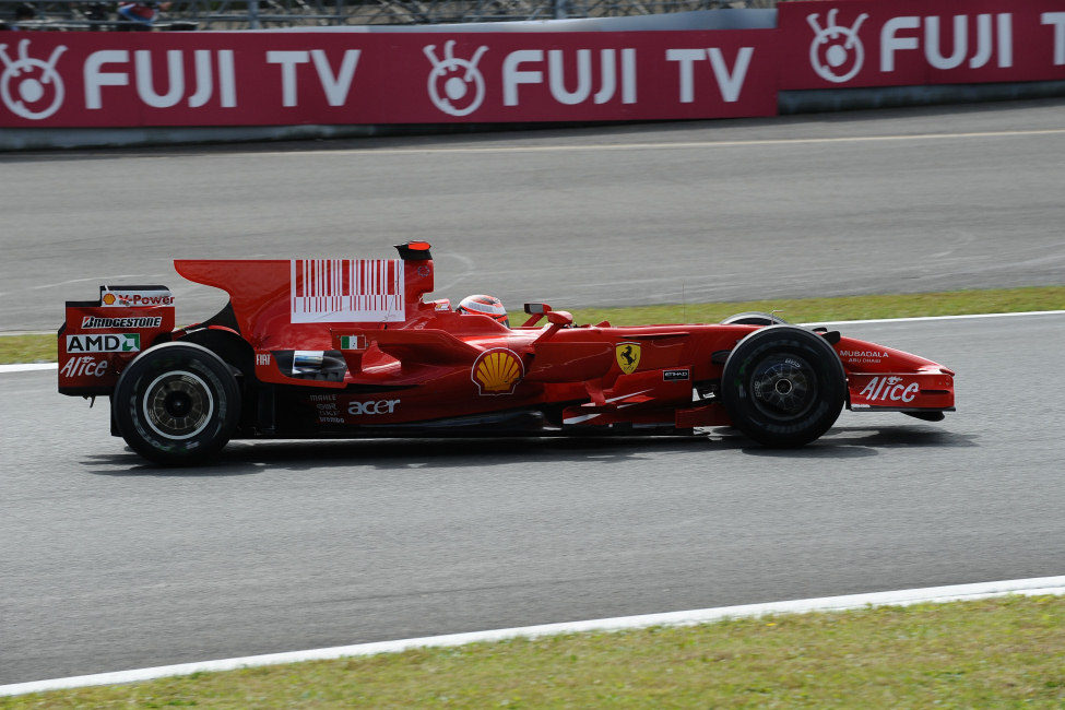 El Ferrari de Raikkonen