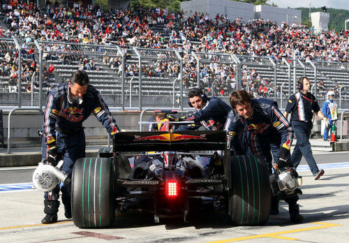 El Red Bull de Coulthard