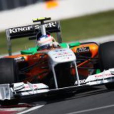 Di Resta en acción en el GP de Canadá 2011