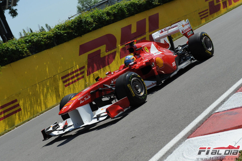 El 150º Italia se adapta bien al circuito de Montreal