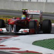 Felipe Massa durante los libres 3 del GP de Canadá 2011