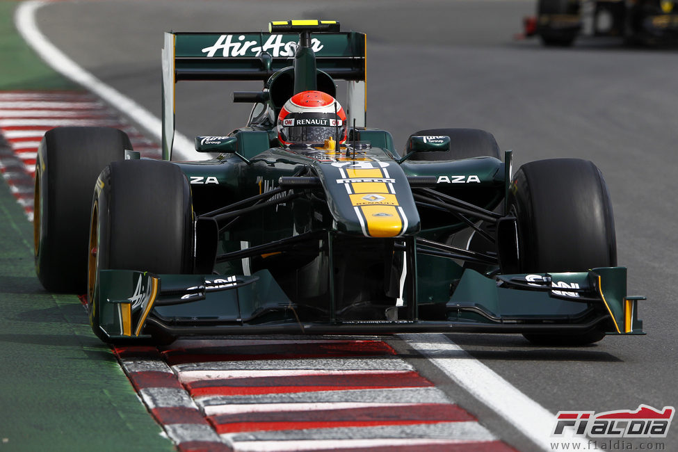 Jarno Trulli durante la FP3 del GP de Canadá 2011