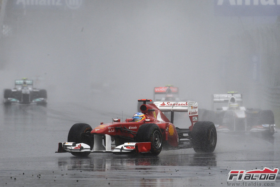 Fernando Alonso falló con la estrategia en el GP de Canadá 2011