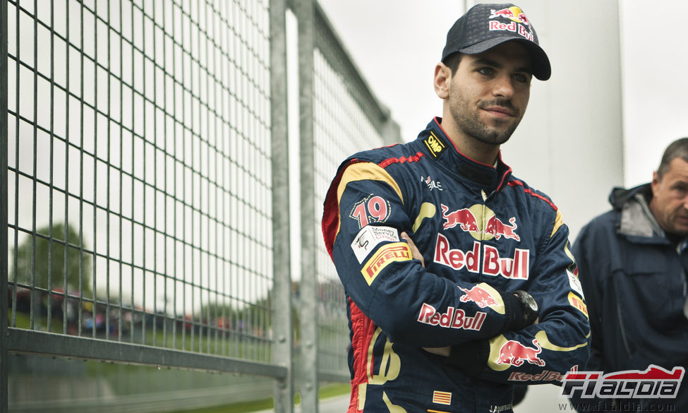 Alguersuari en la inauguración del 'Red Bull Ring'