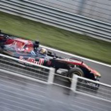 Jaime Alguersuari rueda en el nuevo 'Red Bull Ring'