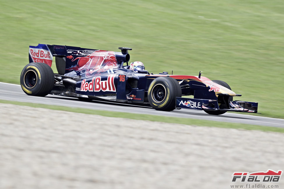 Sébastien Buemi rueda en la inauguración del 'Red Bull Ring'