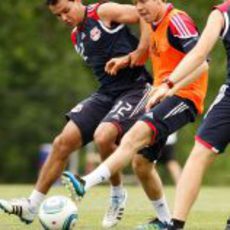 Partidillo de titulares contra suplentes de los New York Red Bulls