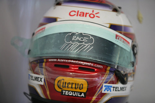Visera de lluvia para Kobayashi en Canadá 2011
