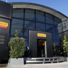 'Motorhome' de Pirelli en Valencia