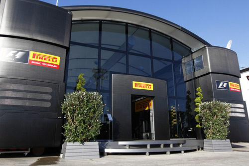 'Motorhome' de Pirelli en Valencia