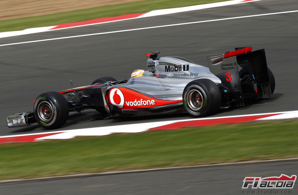 Hamilton saldrá 10º en el GP de Gran Bretaña 2011