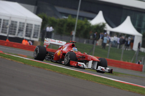 Alonso busca la 'pole' en el GP de Gran Bretaña 2011