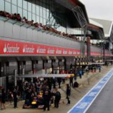 El nuevo 'pit lane' de Silverstone 2011