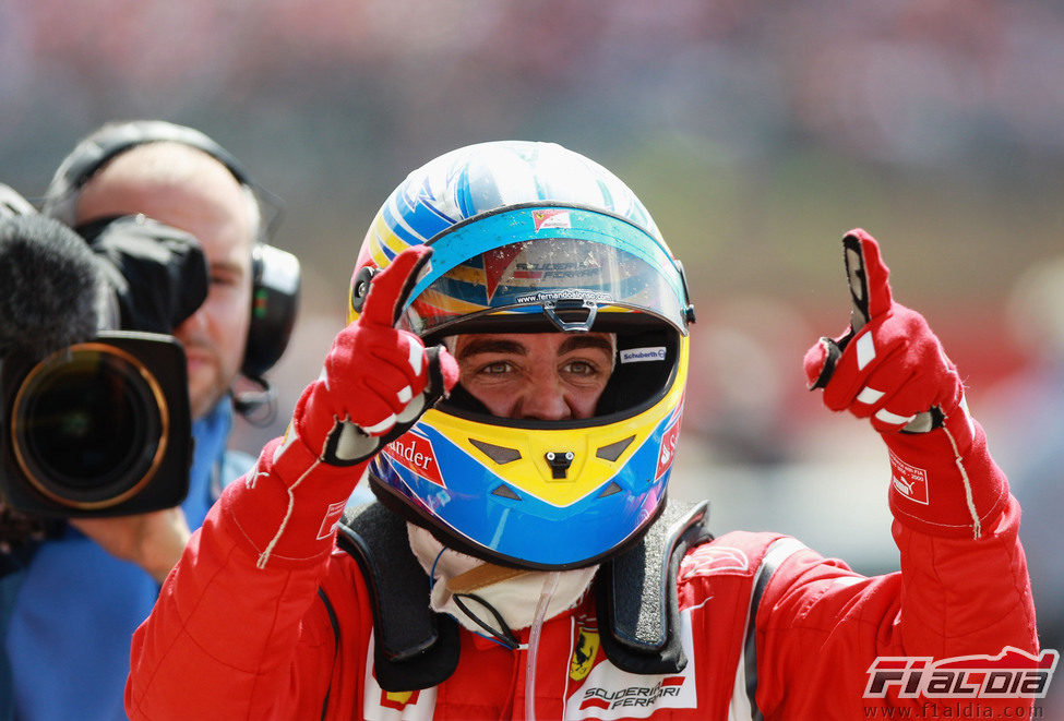 La primera victoria de 2011 para Fernando Alonso